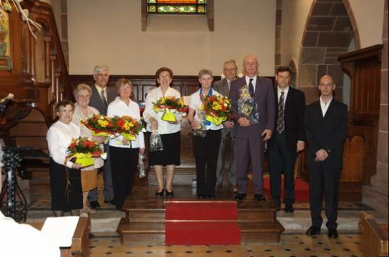 Les choristes méritants